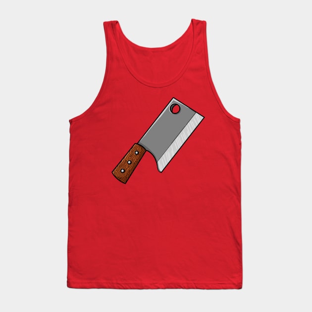 Knife Tank Top by Astrajingga